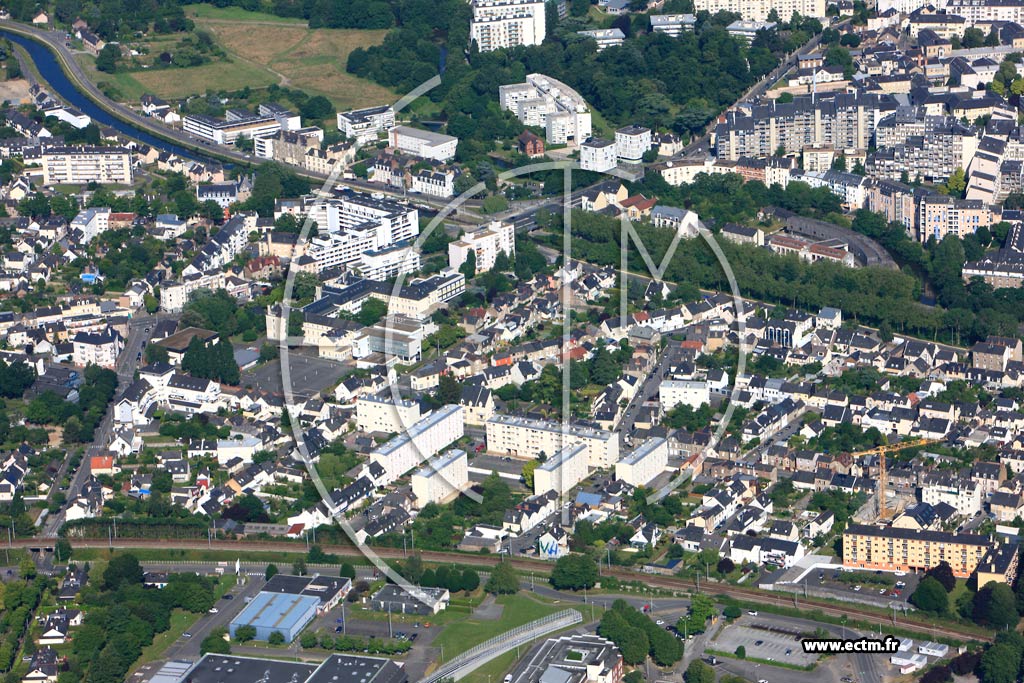 Photo arienne de Rennes (Jean Oge)