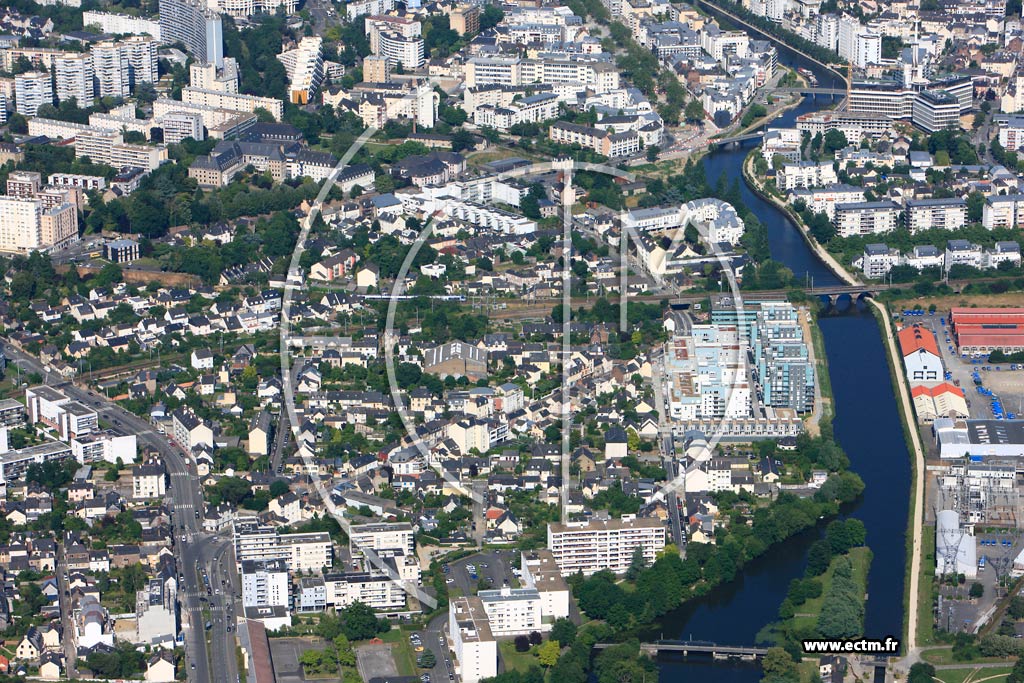 Photo arienne de Rennes (Port Cahours)