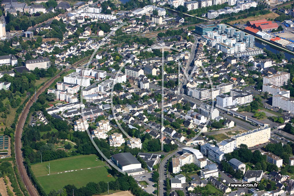 Photo arienne de Rennes (Port Cahours)