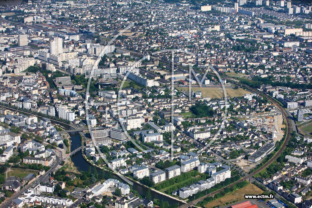 Photo arienne de Rennes (Port Cahours)