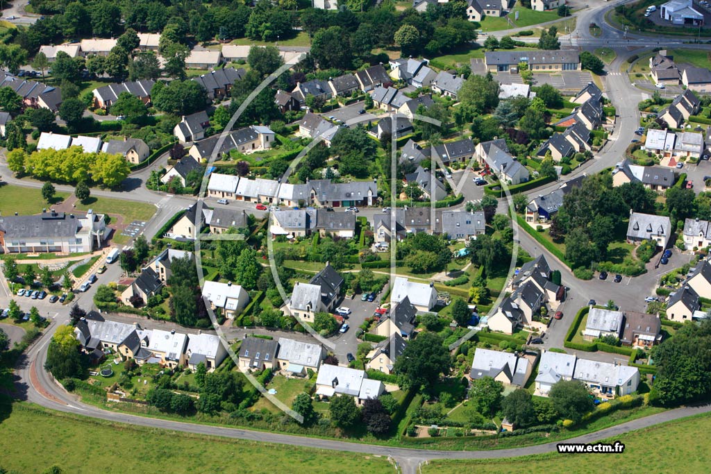 Photo arienne de Saint-Grgoire (Nord-Ouest)