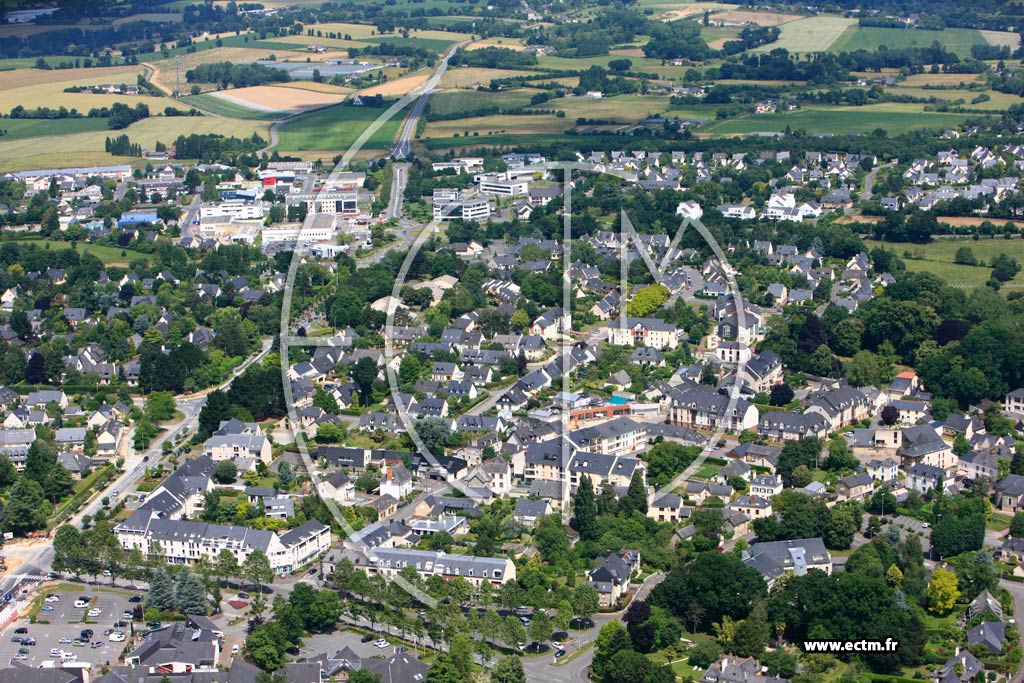 Photo arienne de Saint-Grgoire (Nord-Ouest)