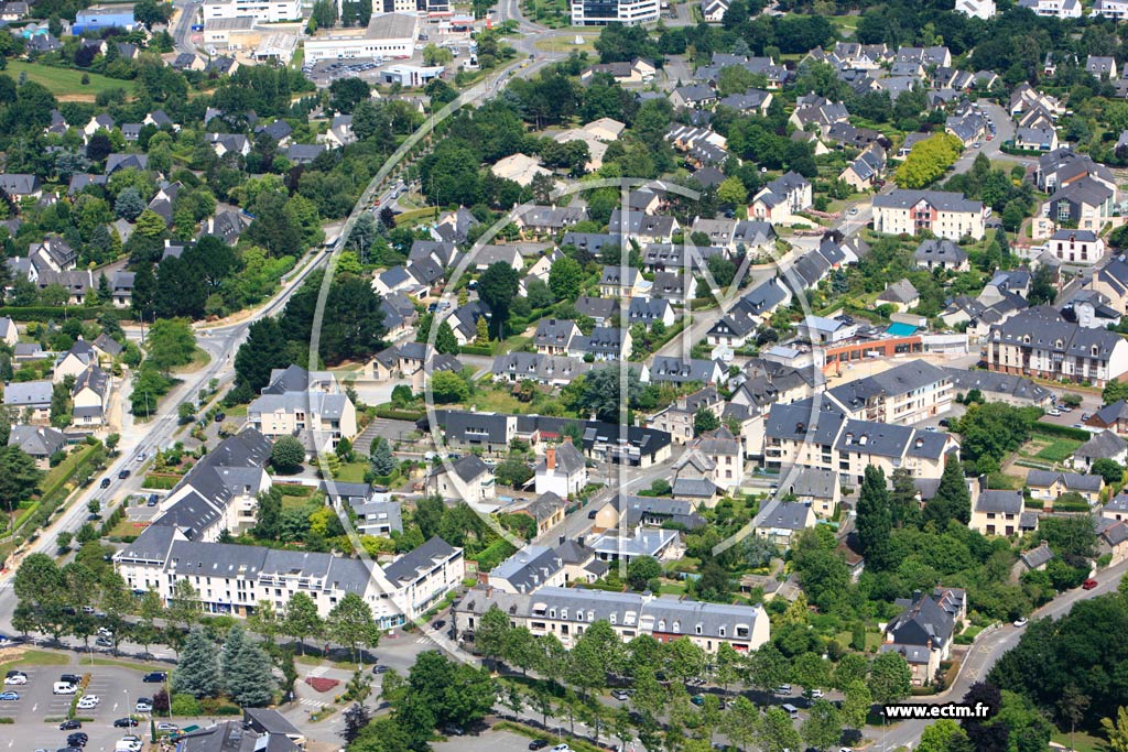 Photo arienne de Saint-Grgoire (Nord-Ouest)
