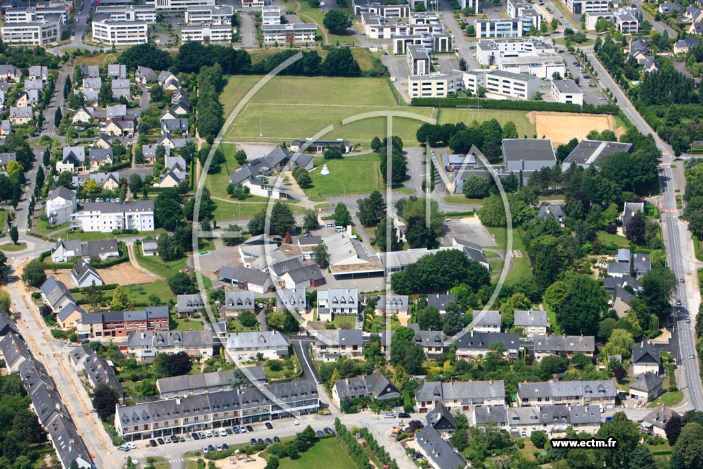 Photo arienne de Saint-Grgoire (Nord-Ouest)