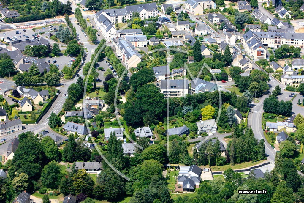 Photo arienne de Saint-Grgoire (Sud)