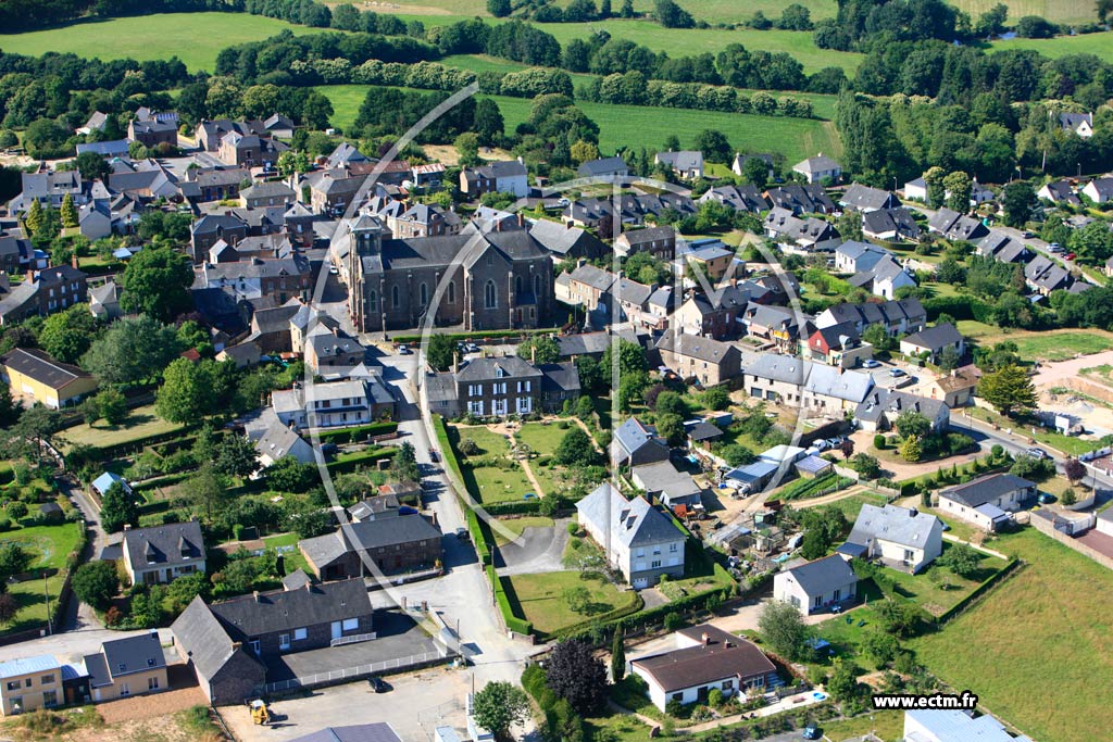 Photo arienne de Talensac