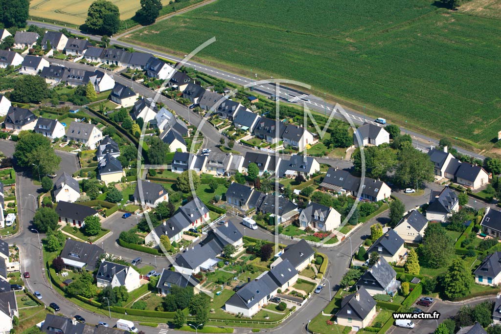 Photo arienne de Vezin-le-Coquet (La Foucherais)