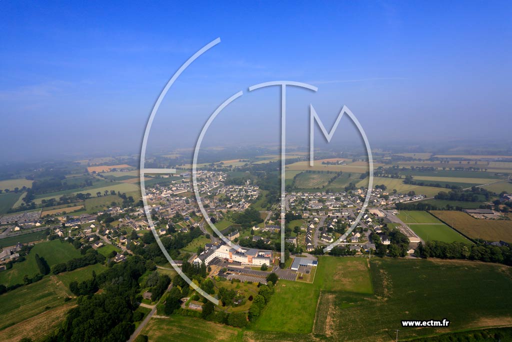 Photo arienne de Baguer-Morvan
