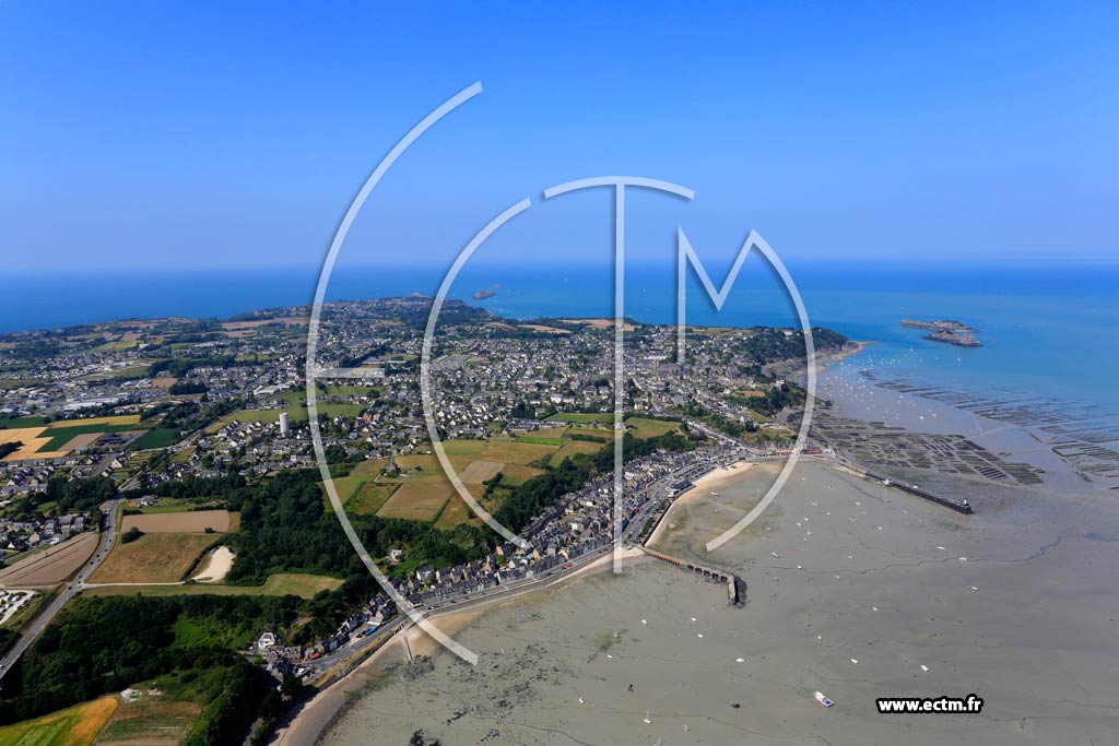 Photo arienne de Cancale