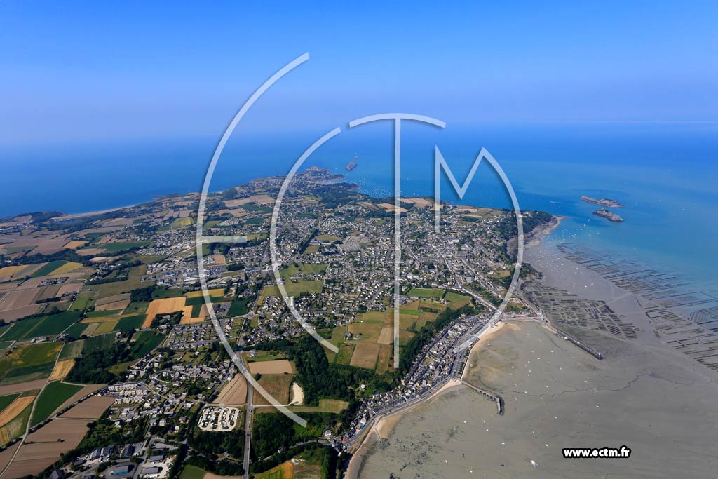 Photo arienne de Cancale