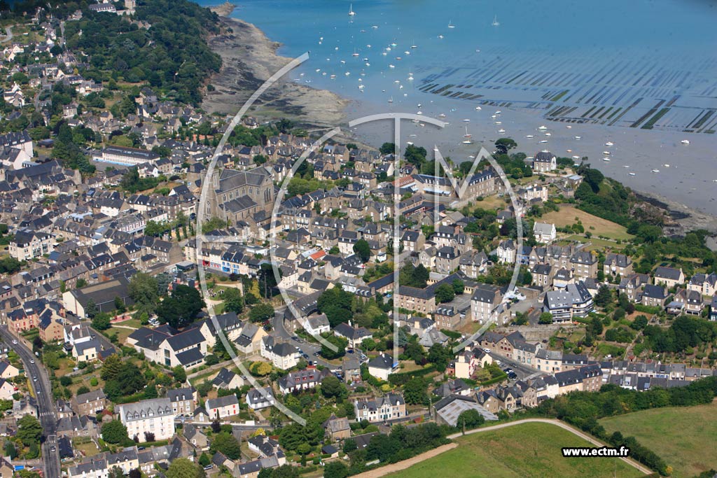 Photo arienne de Cancale