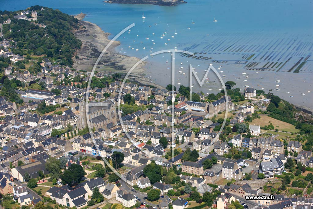 Photo arienne de Cancale