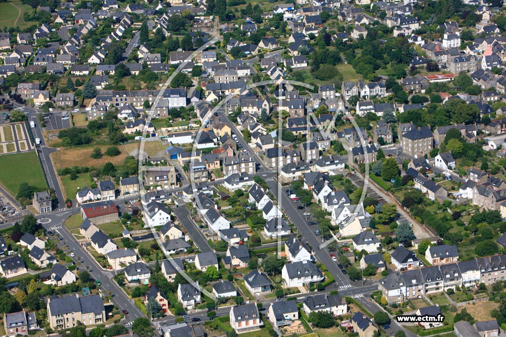 Photo arienne de Cancale