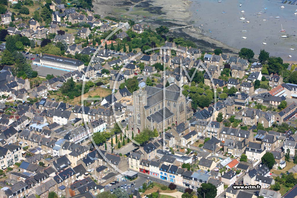 Photo arienne de Cancale