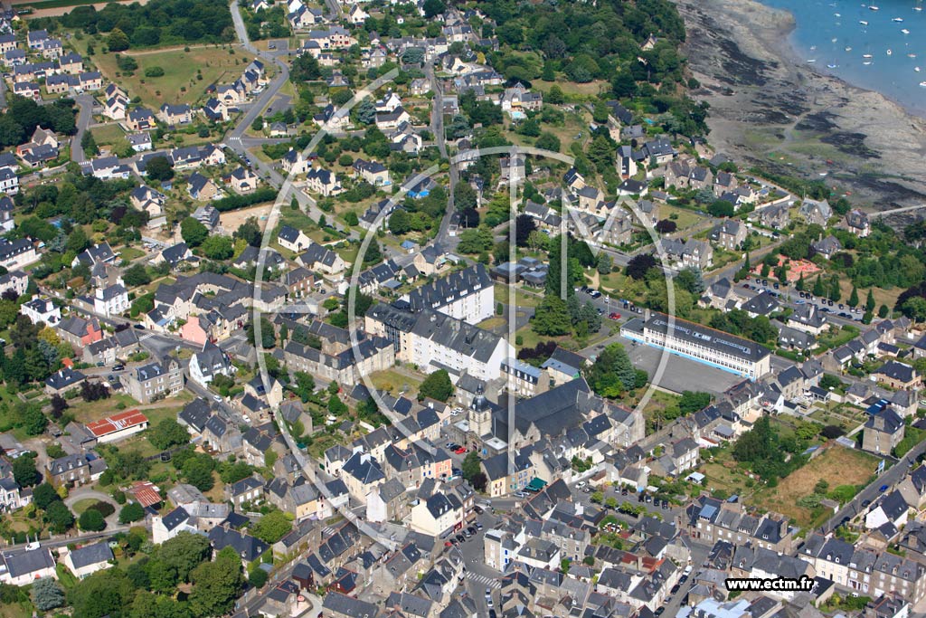 Photo arienne de Cancale