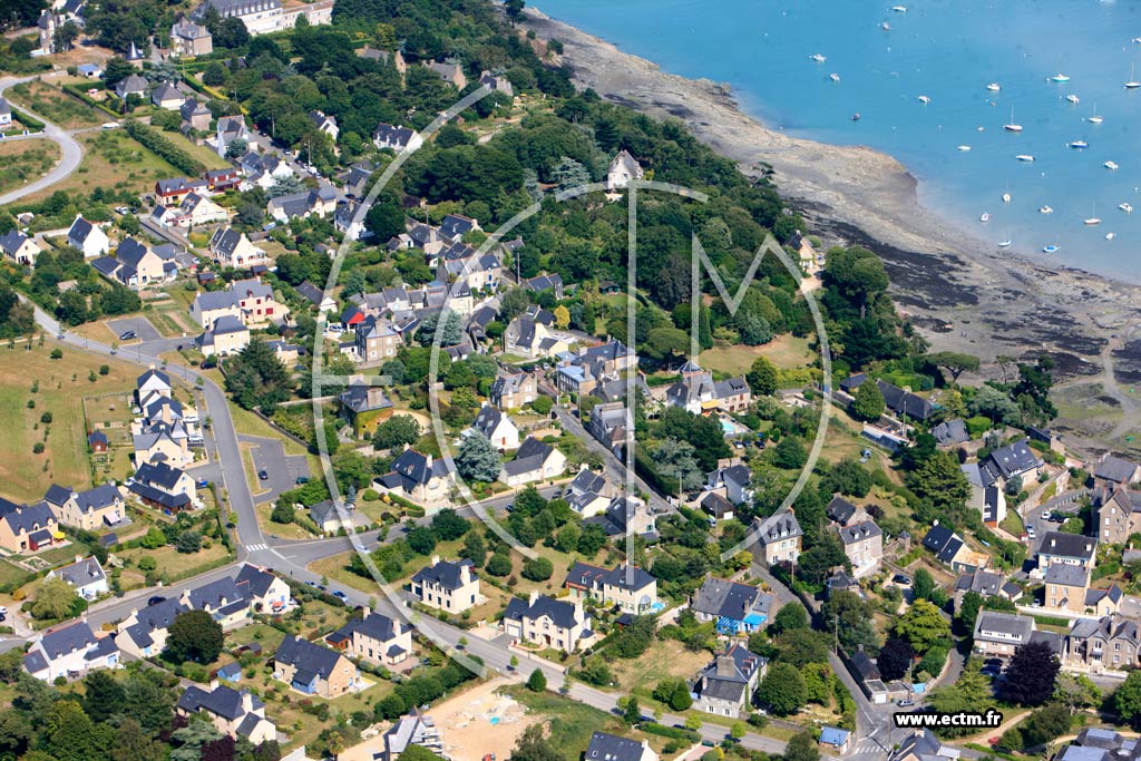 Photo arienne de Cancale (La Broustire)