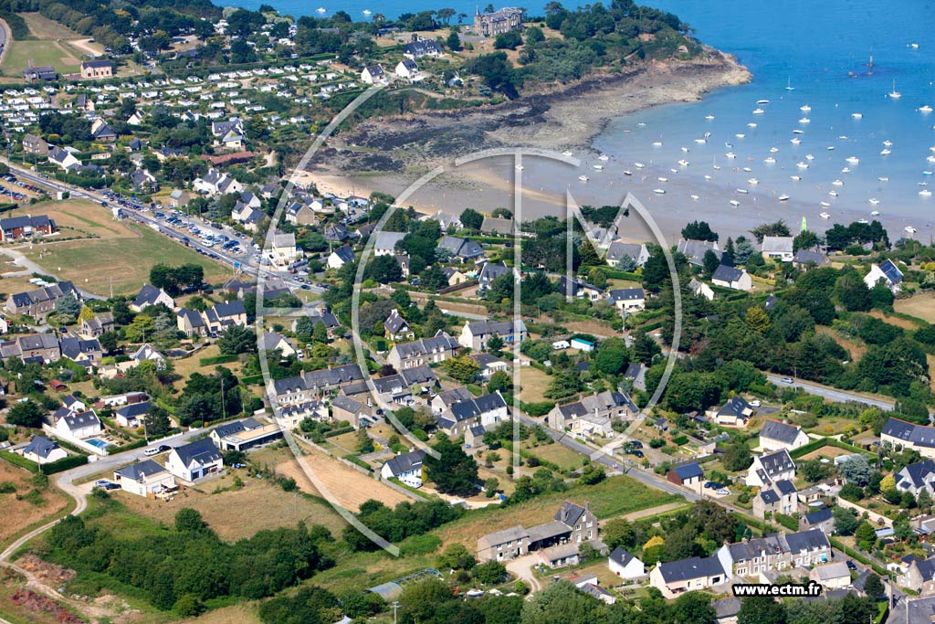 Photo arienne de Cancale (Le Haut Bout)