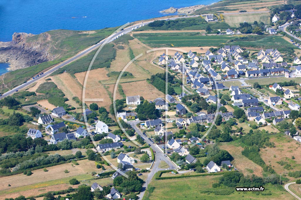 Photo arienne de Cancale (Le Haut Bout)
