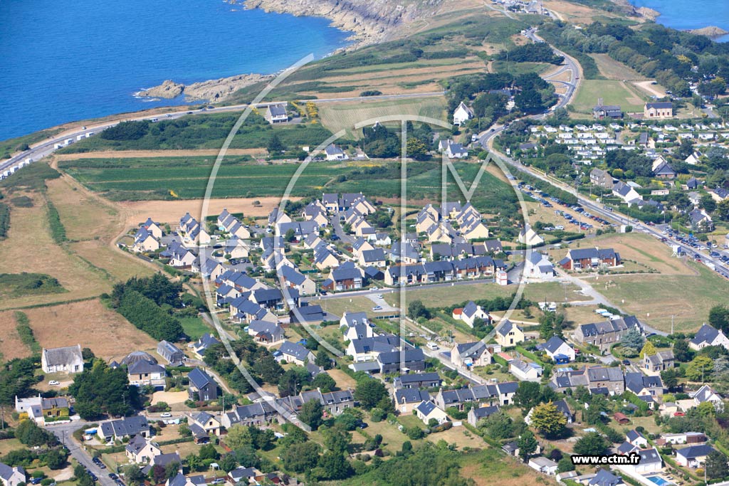 Photo arienne de Cancale (Le Haut Bout)