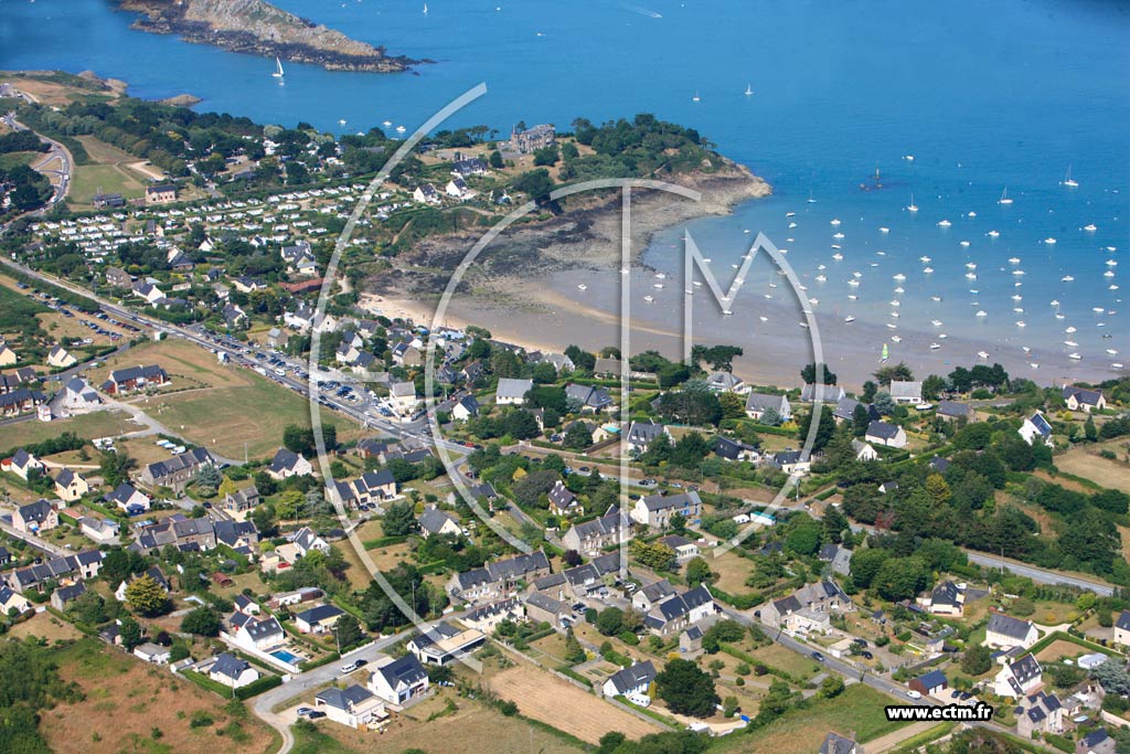 Photo arienne de Cancale (Le Haut Bout)