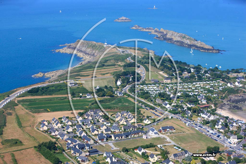 Photo arienne de Cancale (Le Haut Bout)