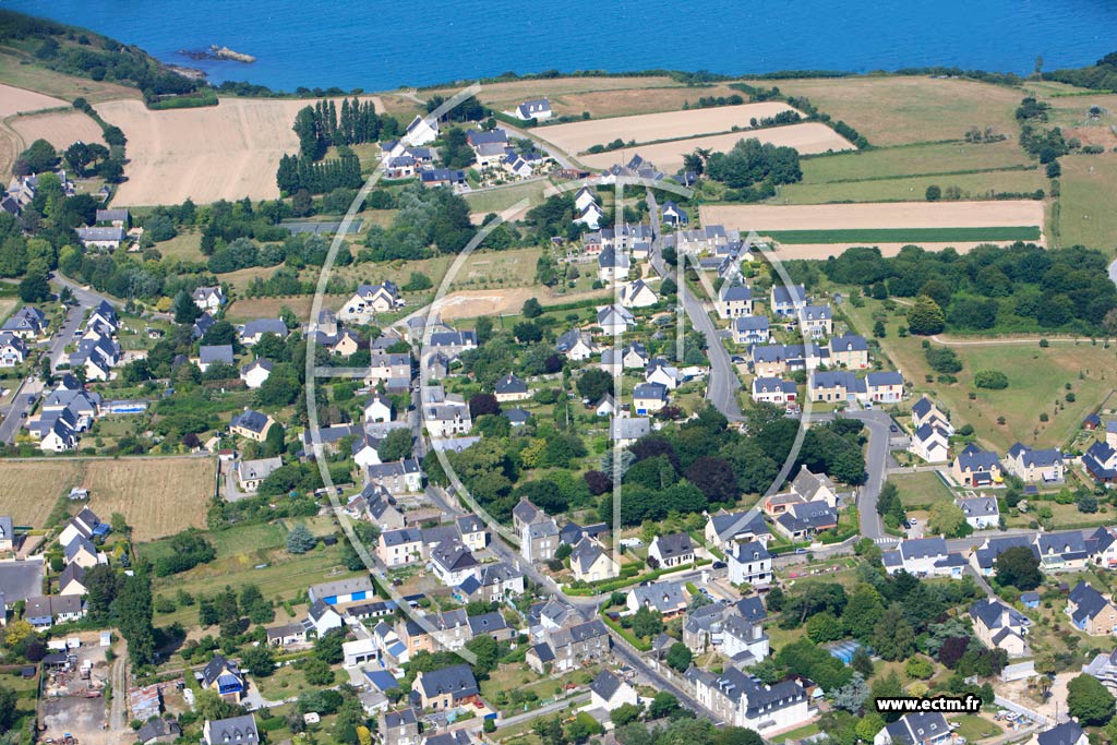 Photo arienne de Cancale (Rue du Cormorandier)