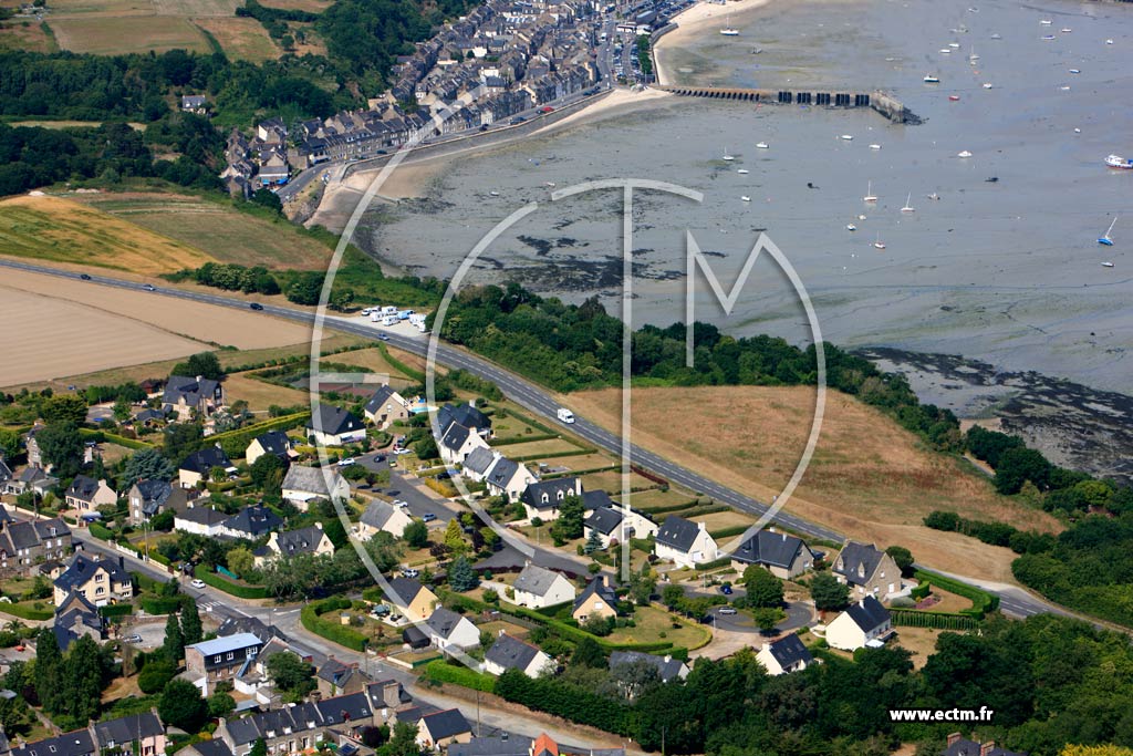 Photo arienne de Cancale (Terrelabout)