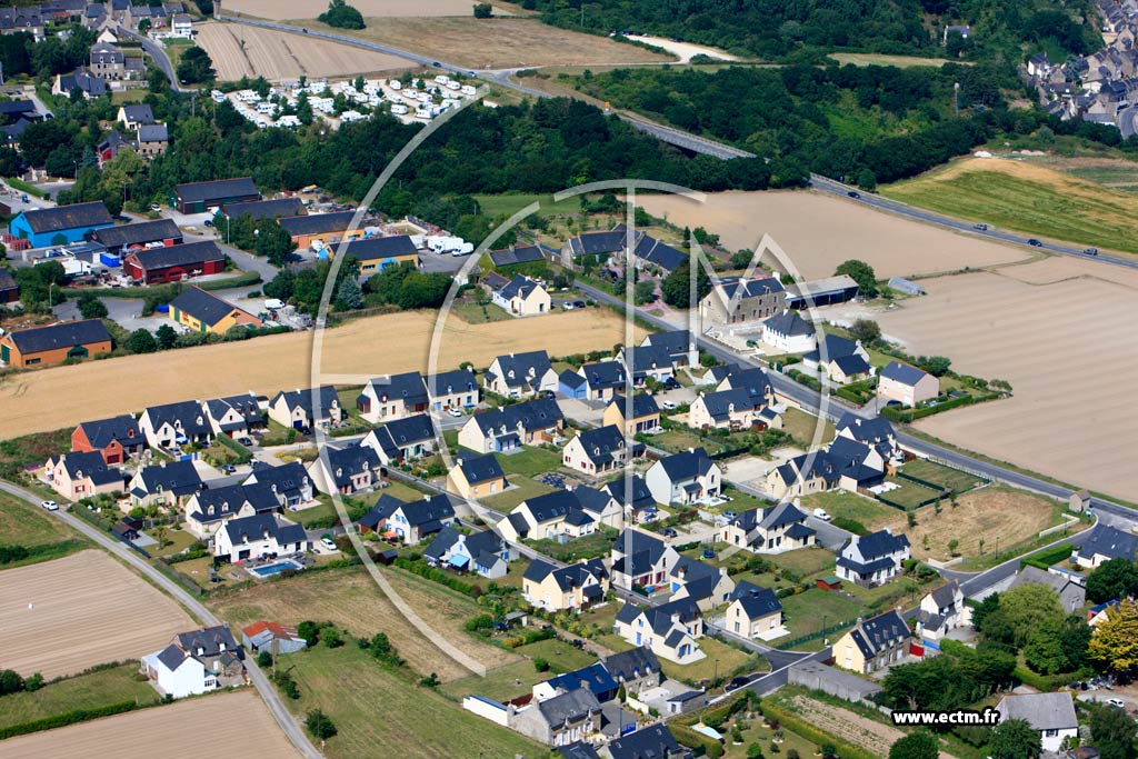Photo arienne de Cancale (Terrelabout)