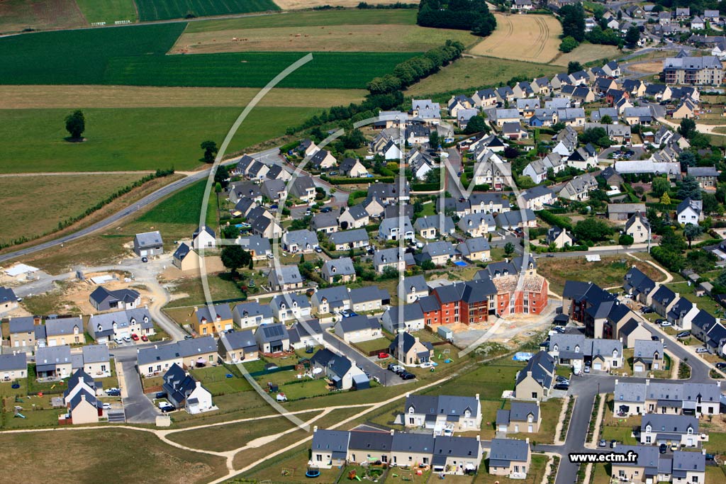 Photo arienne de Chteauneuf-d'Ille-et-Vilaine