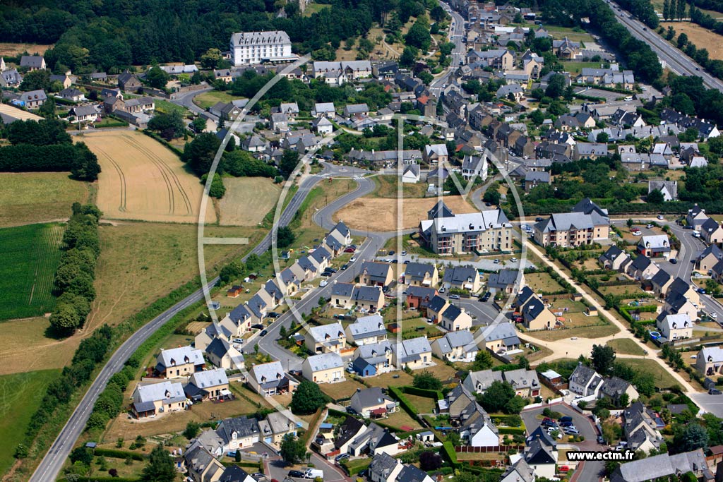 Photo arienne de Chteauneuf-d'Ille-et-Vilaine