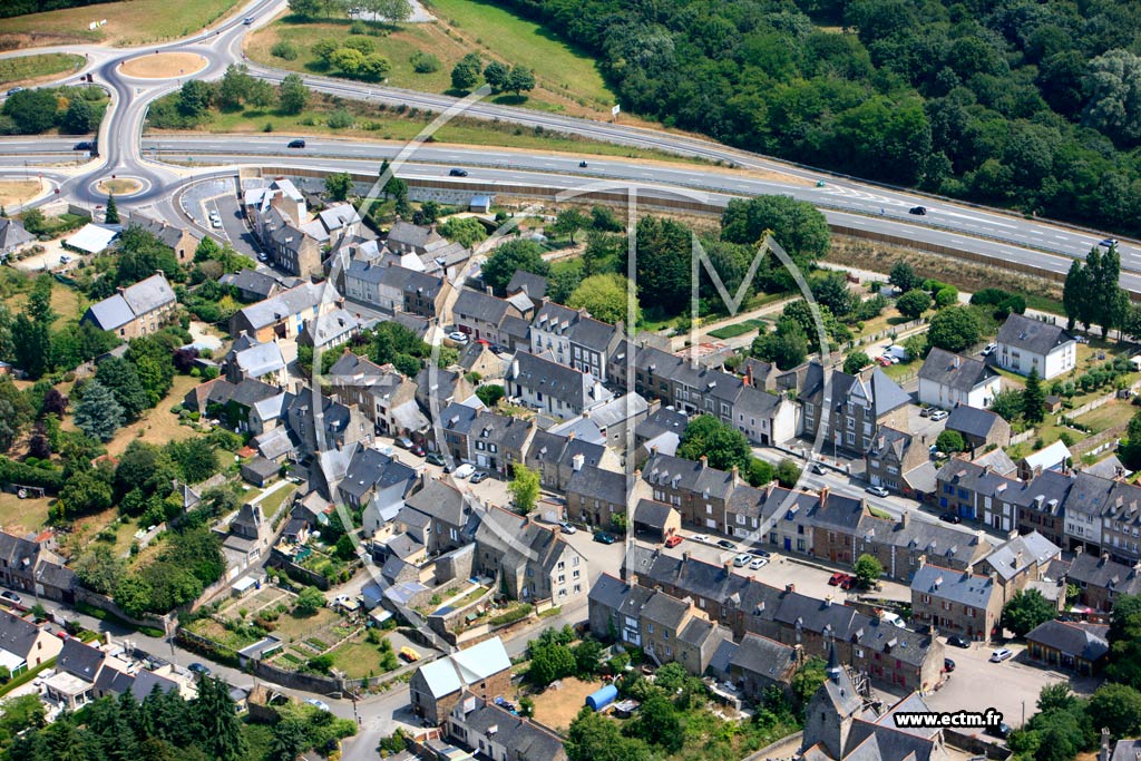 Photo arienne de Chteauneuf-d'Ille-et-Vilaine