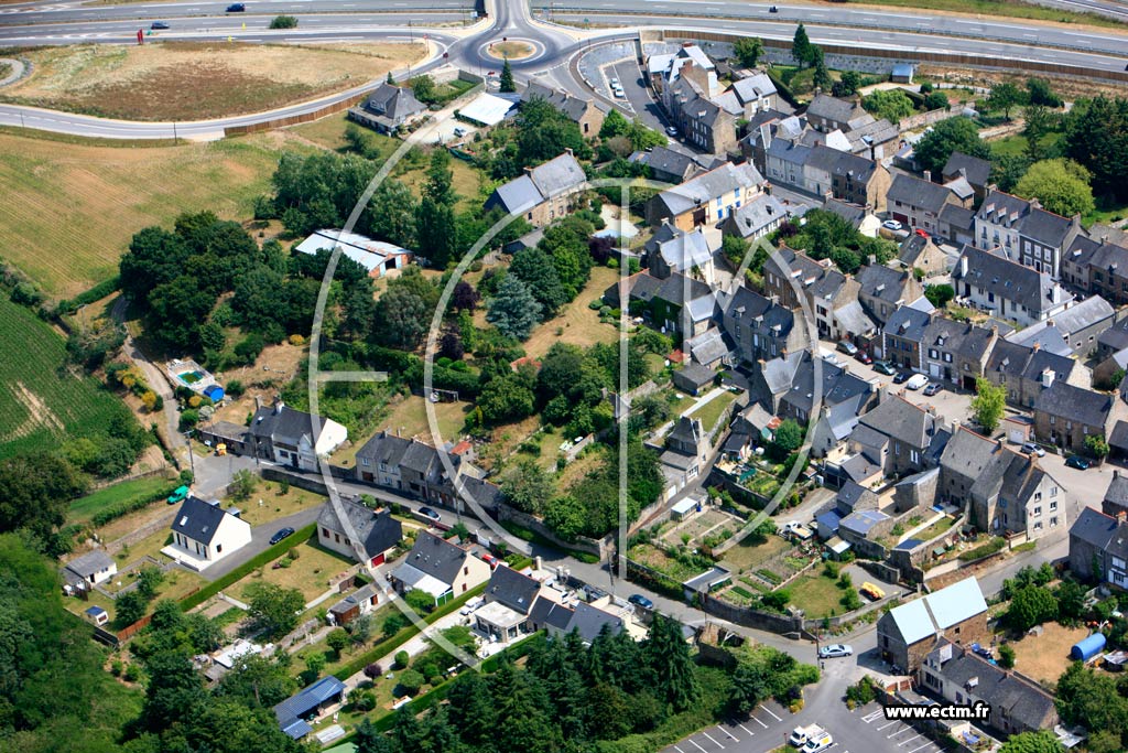 Photo arienne de Chteauneuf-d'Ille-et-Vilaine