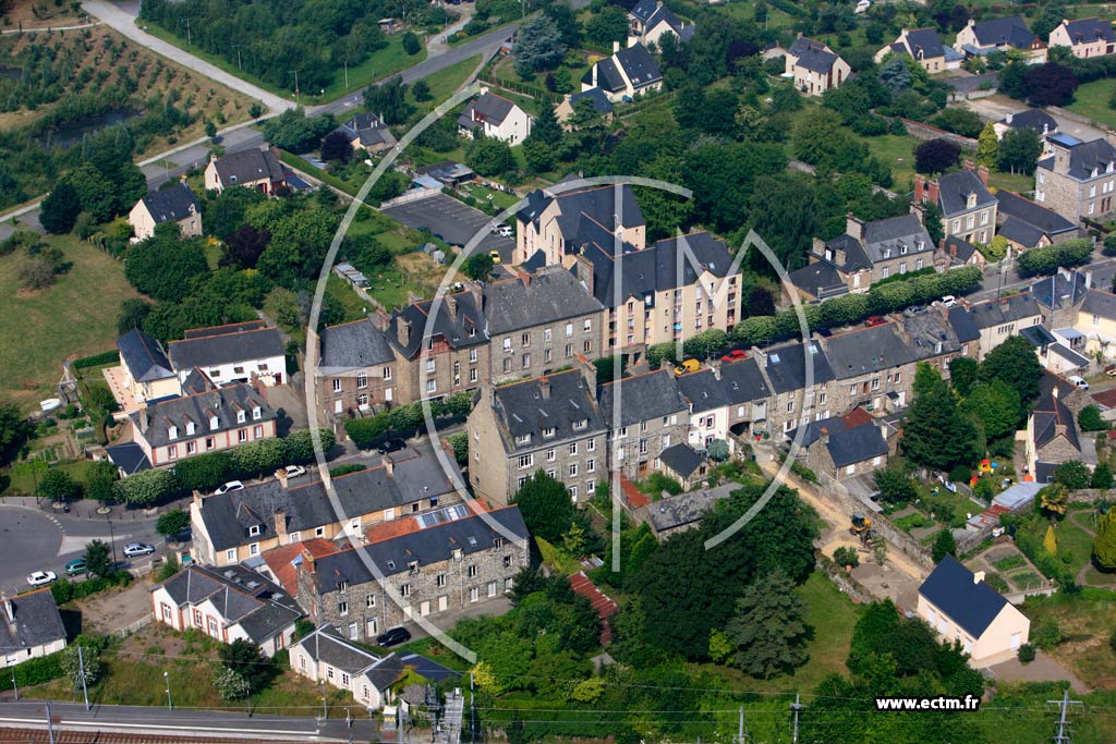 Photo arienne de Dol-de-Bretagne