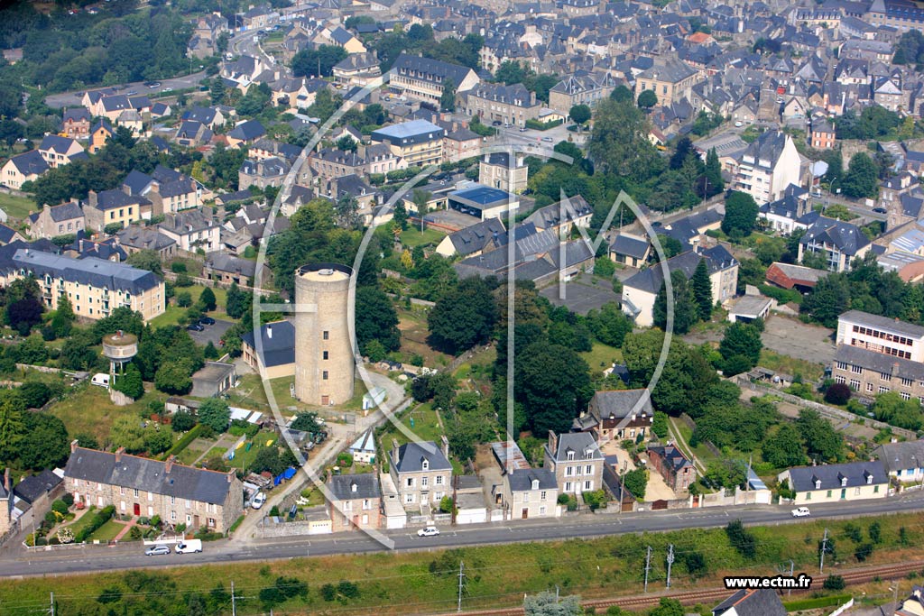 Photo arienne de Dol-de-Bretagne
