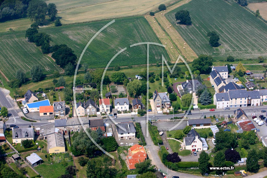 Photo arienne de Dol-de-Bretagne