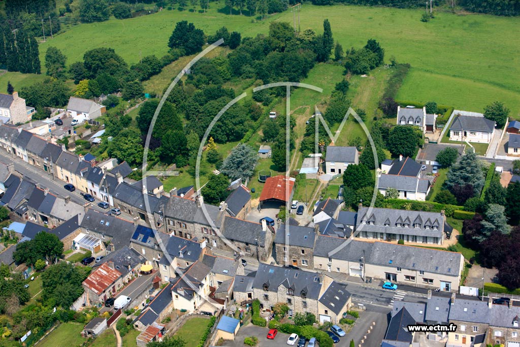 Photo arienne de Dol-de-Bretagne
