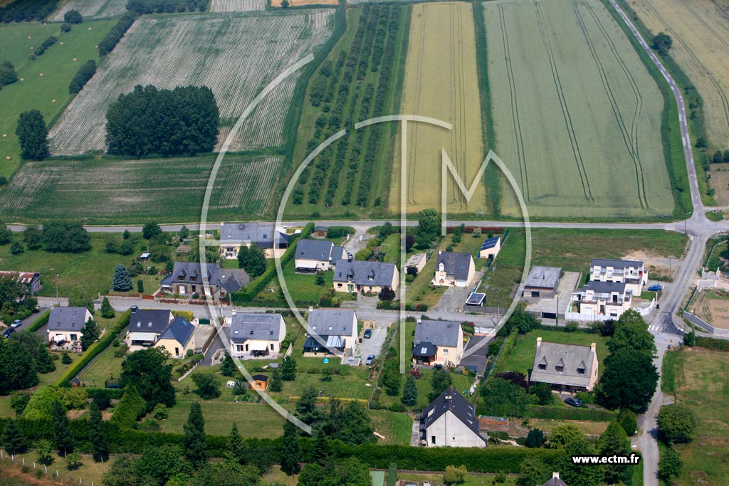 Photo arienne de Dol-de-Bretagne