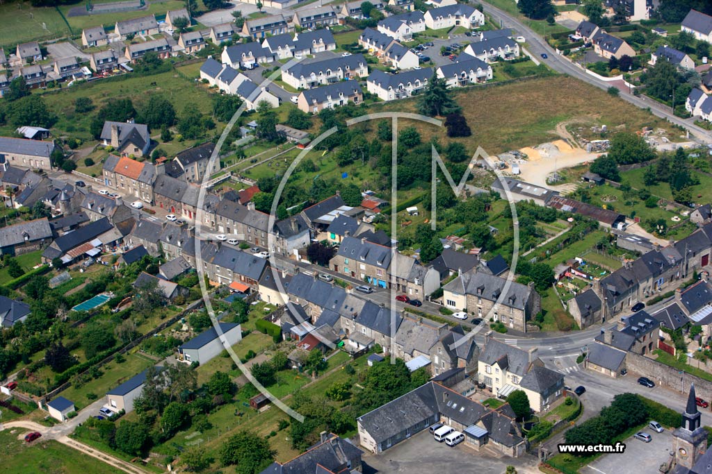 Photo arienne de Dol-de-Bretagne (L'Abbaye)