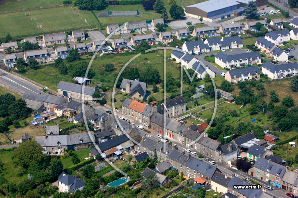 Photo arienne de Dol-de-Bretagne (L'Abbaye)