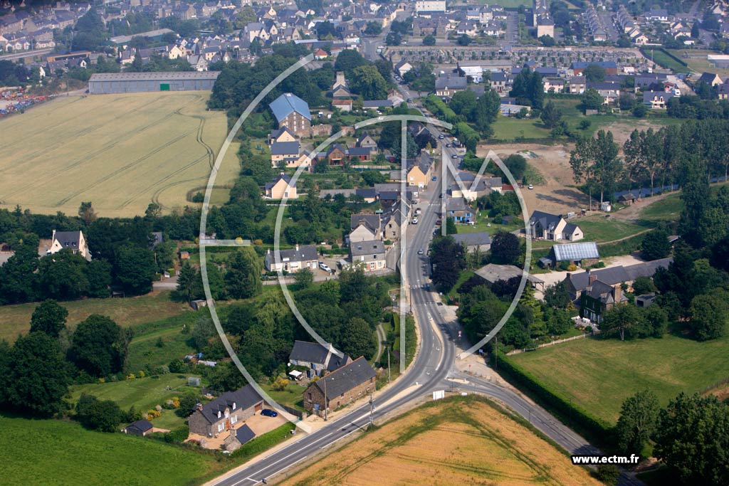 Photo arienne de Dol-de-Bretagne (La Cour Verte)