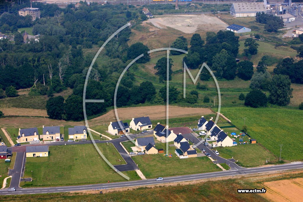 Photo arienne de Dol-de-Bretagne (Pont Baudry)