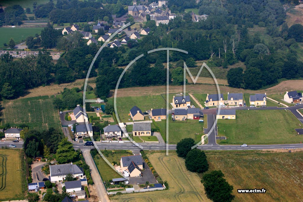 Photo arienne de Dol-de-Bretagne (Pont Baudry)