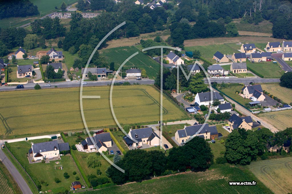 Photo arienne de Dol-de-Bretagne (Pont Baudry)