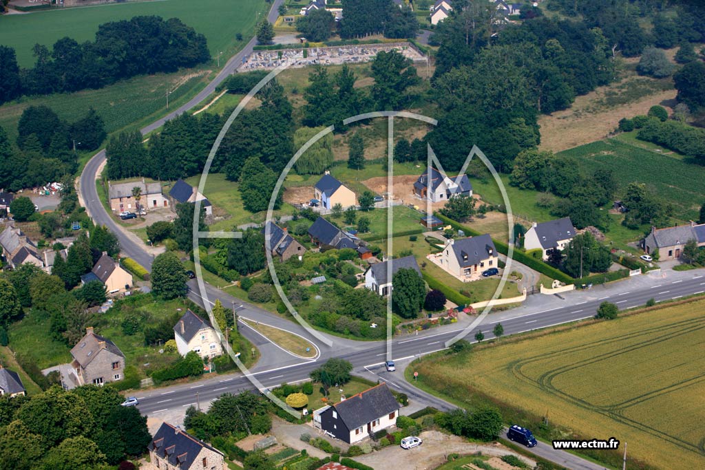 Photo arienne de Dol-de-Bretagne (Pont Baudry)