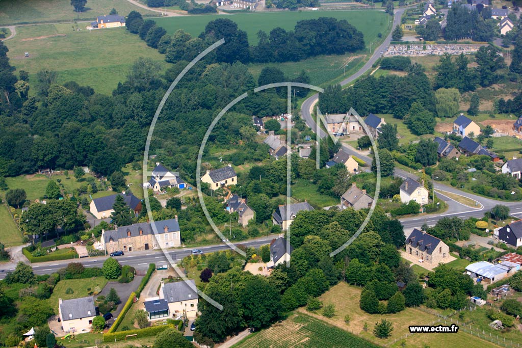 Photo arienne de Dol-de-Bretagne (Pont Baudry)