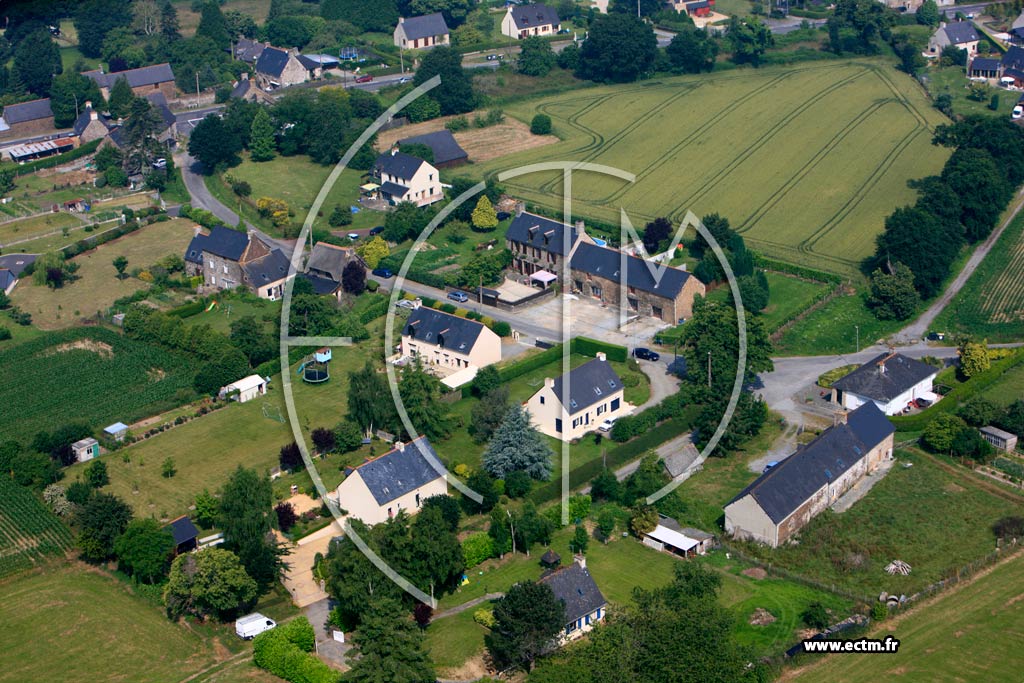 Photo arienne de Dol-de-Bretagne (Pont Baudry)