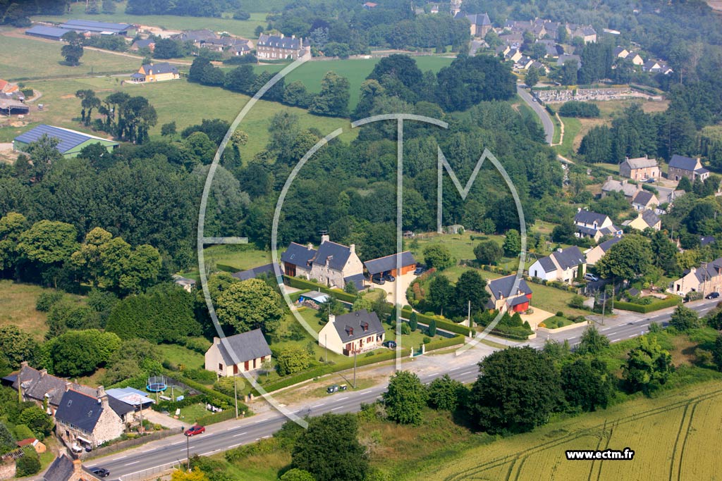 Photo arienne de Dol-de-Bretagne (Pont Baudry)