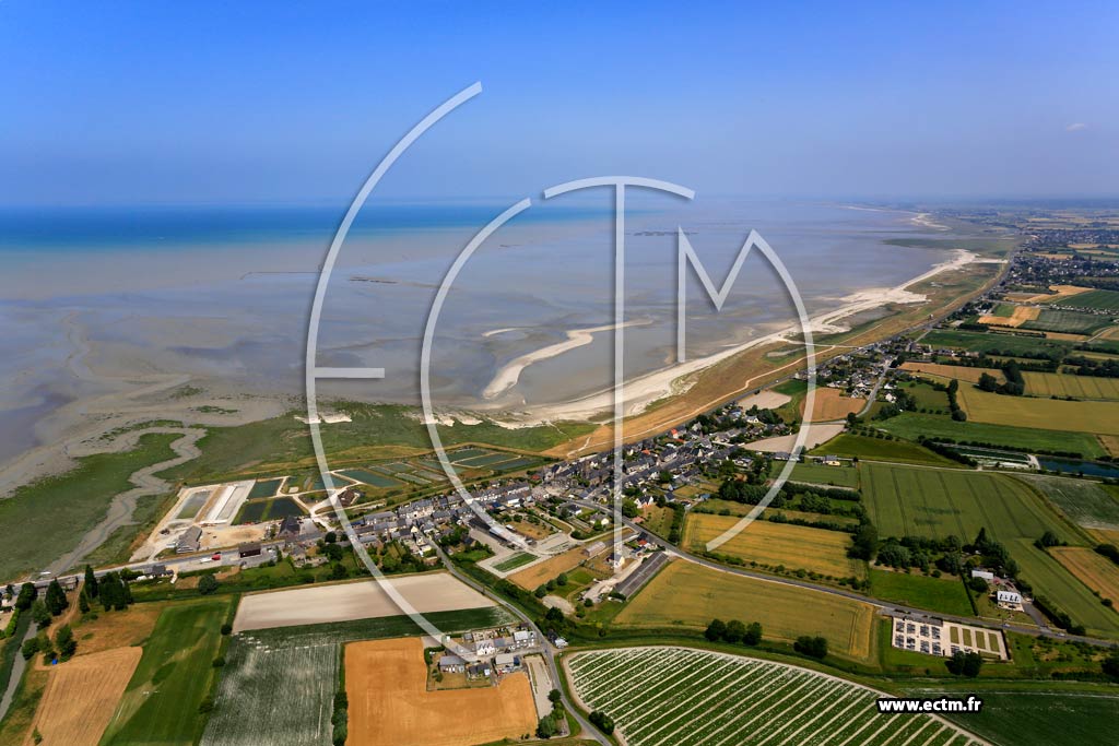 Photo arienne de Hirel (Vild la Marine)
