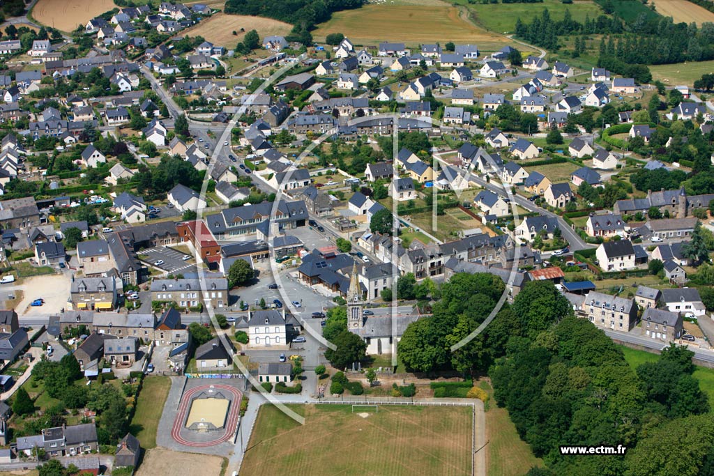 Photo arienne de La Gouesnire