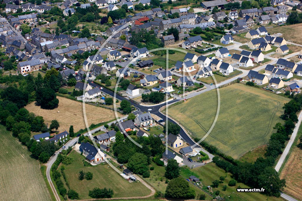 Photo arienne de La Ville-s-Nonais